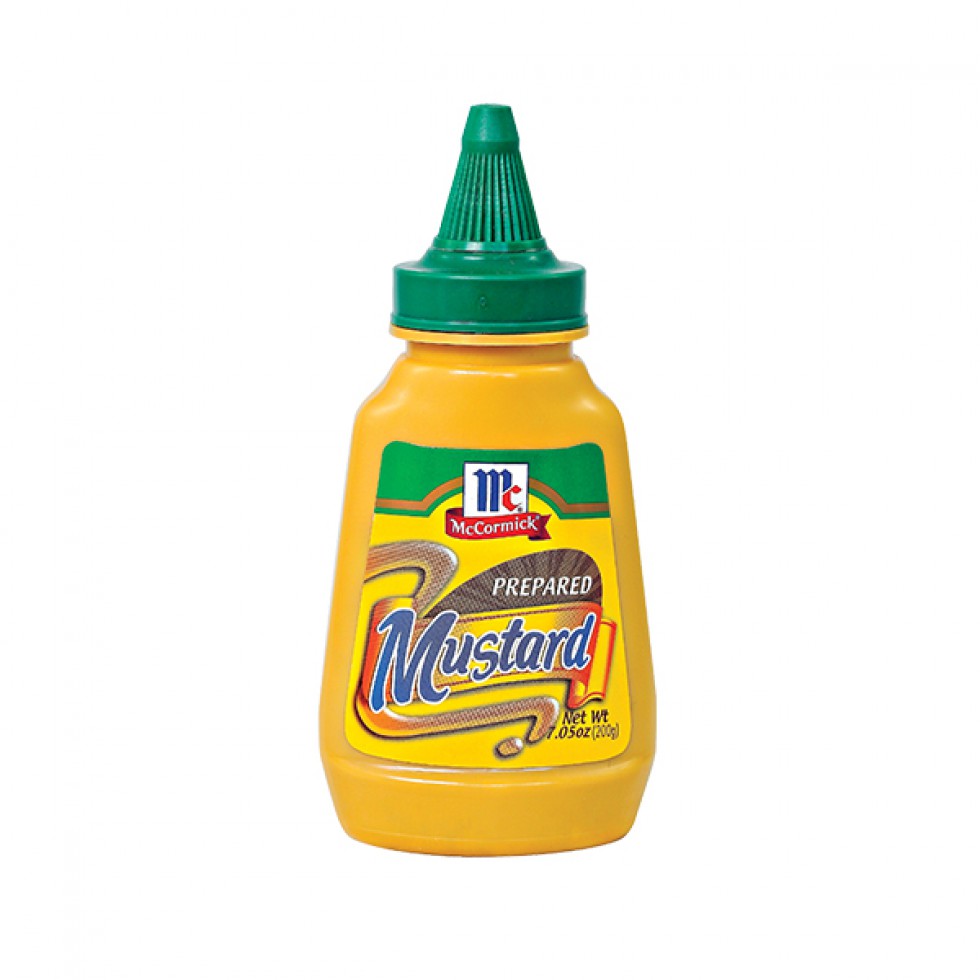 MC CORMICK PREPARED MUSTARD  200G