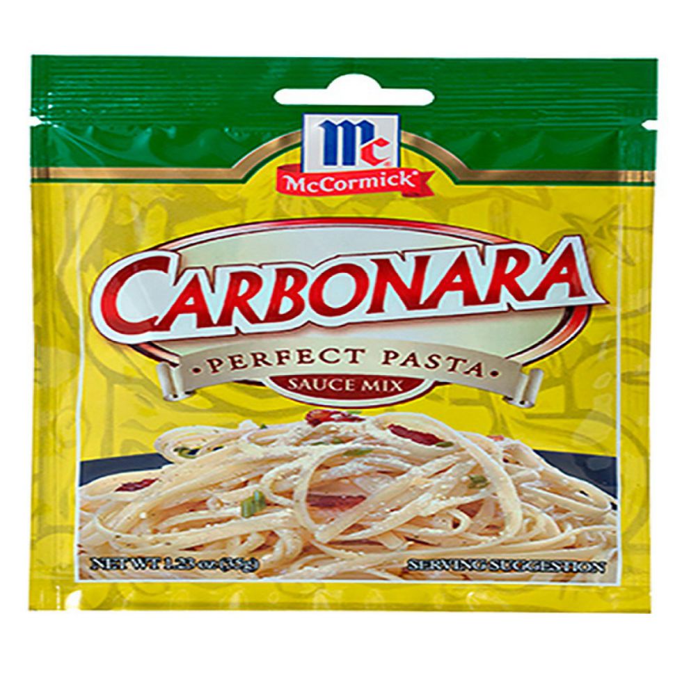 MC CORMICK PERFECT PASTA SAUCE MIX CARBONARA 35G
