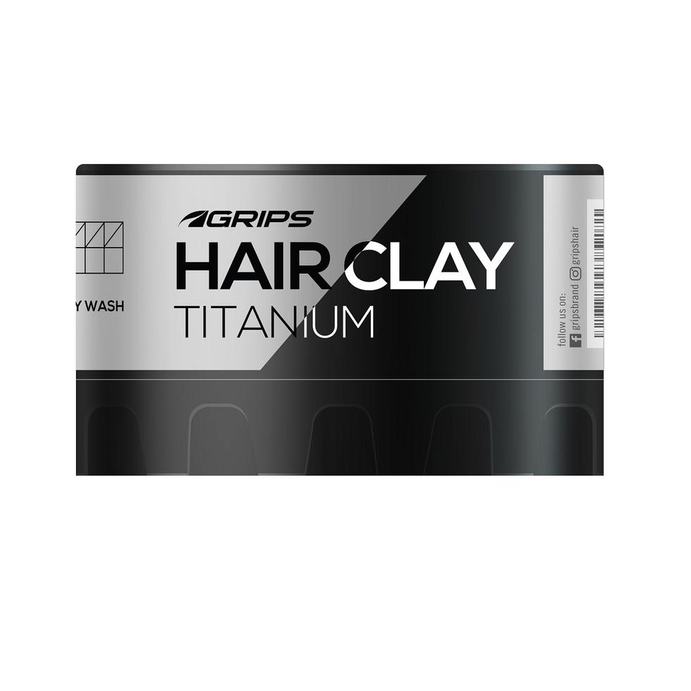 GRIPS HAIR CLAY TITANIUM  75G