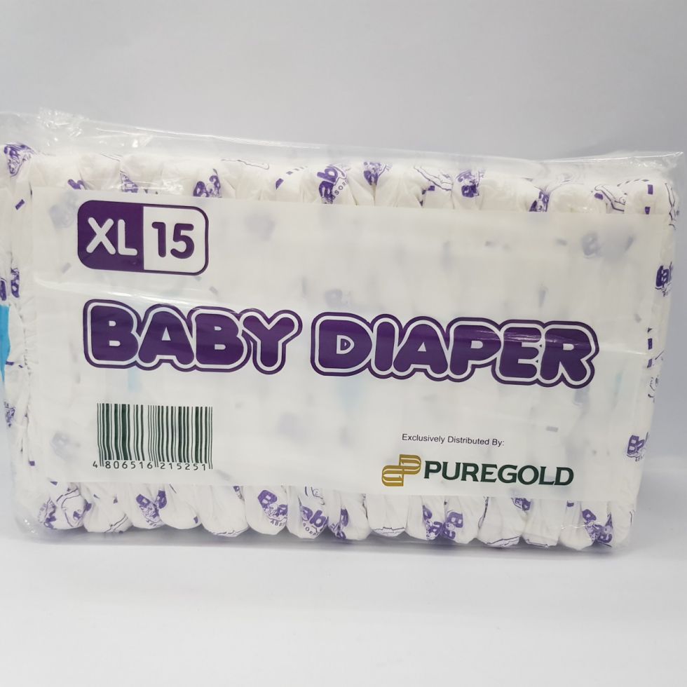GENERIC BABY DIAPER XLARGE 15S