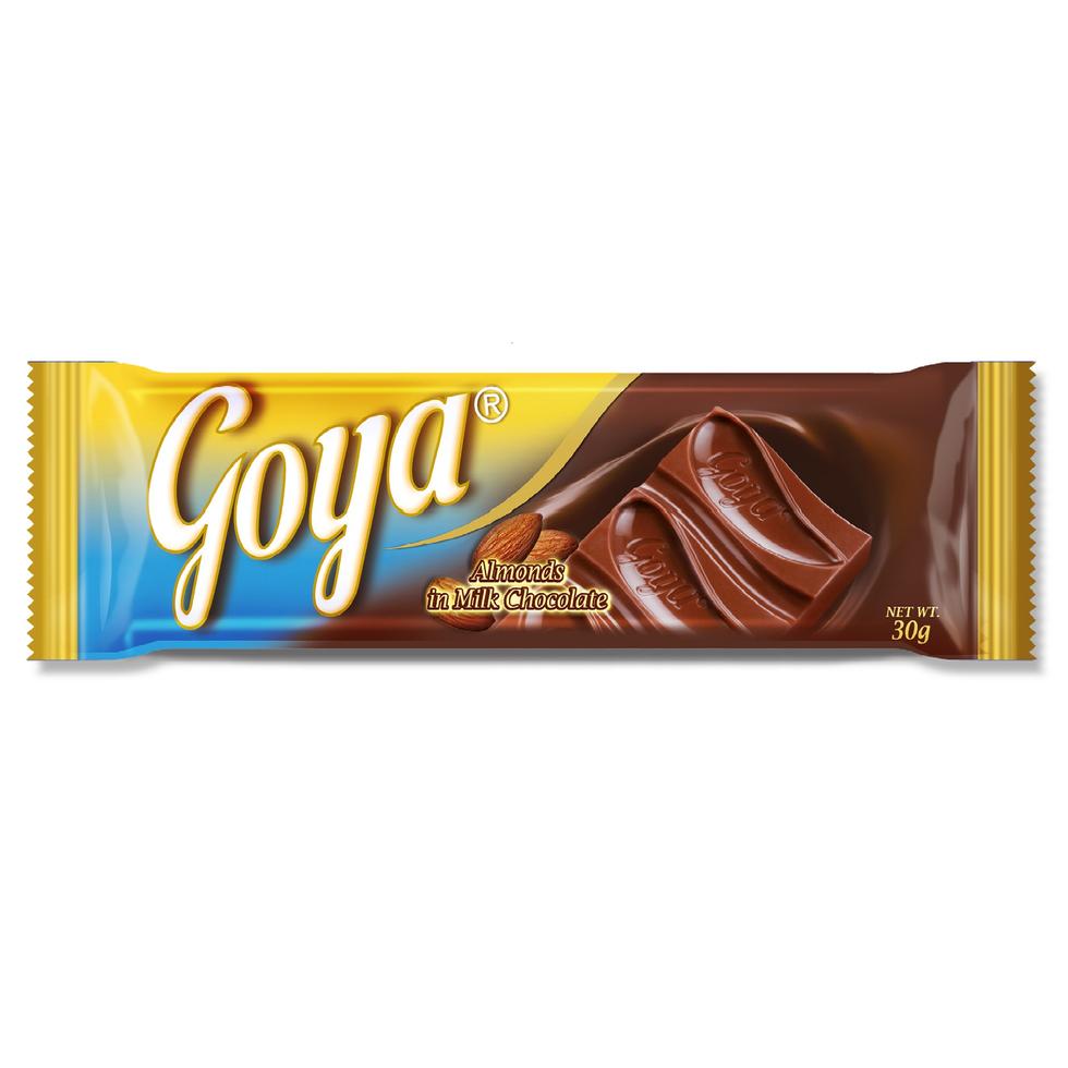 GOYA ALMOND MILK CHOCOLATE BAR 30G