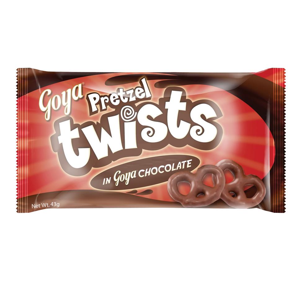 GOYA PRETZEL TWISTS MILK 43G