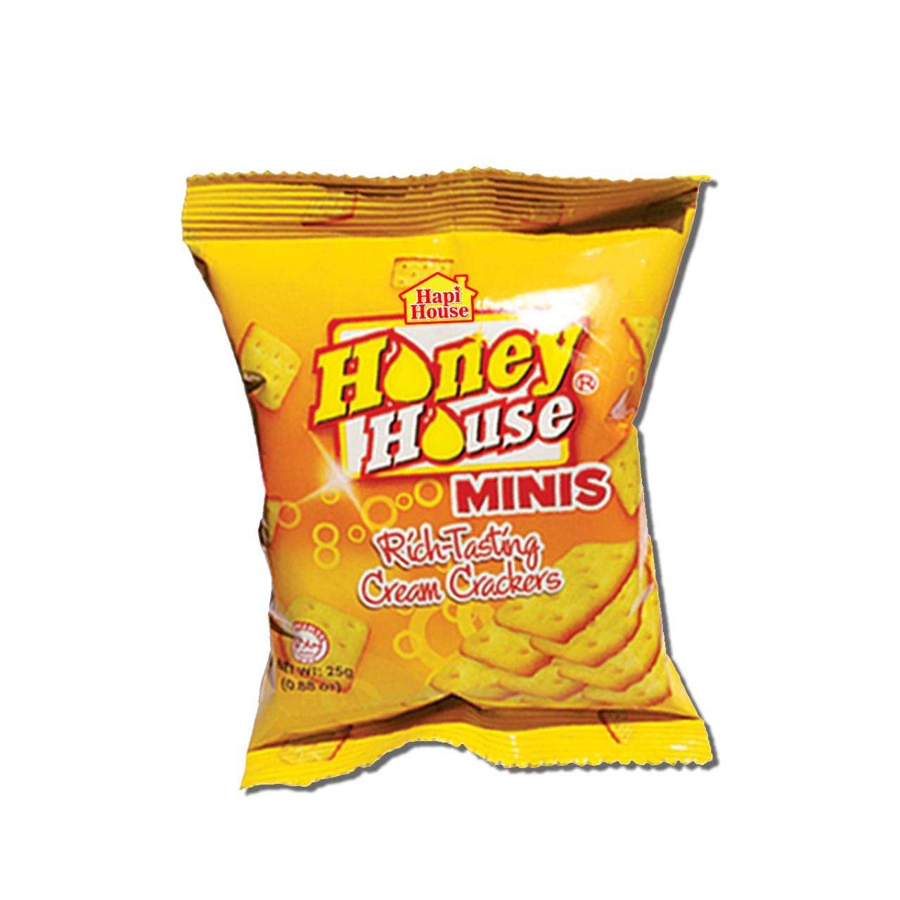 HONEY HOUSE MINIS RICH TASTING CREAM CRACKERS 25GX10S