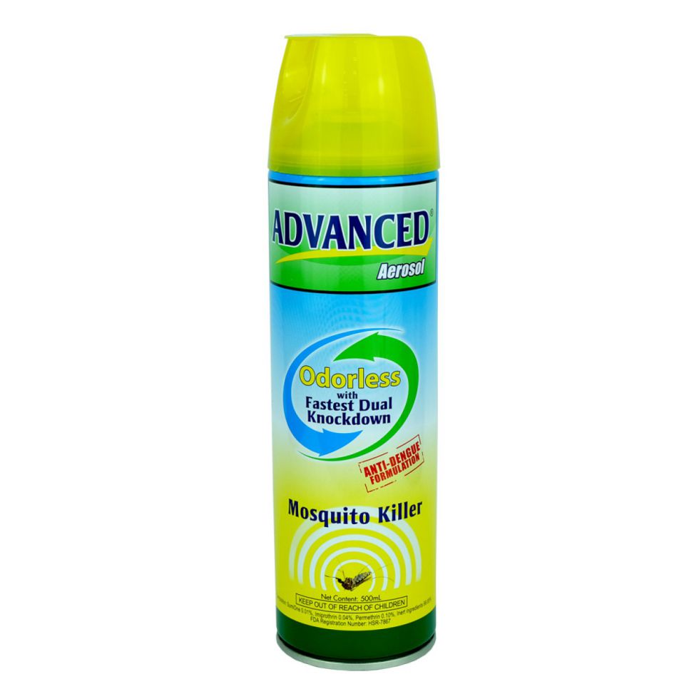ADVANCED AEROSOL MOSQUITO KILLER ODORLESS 500ML