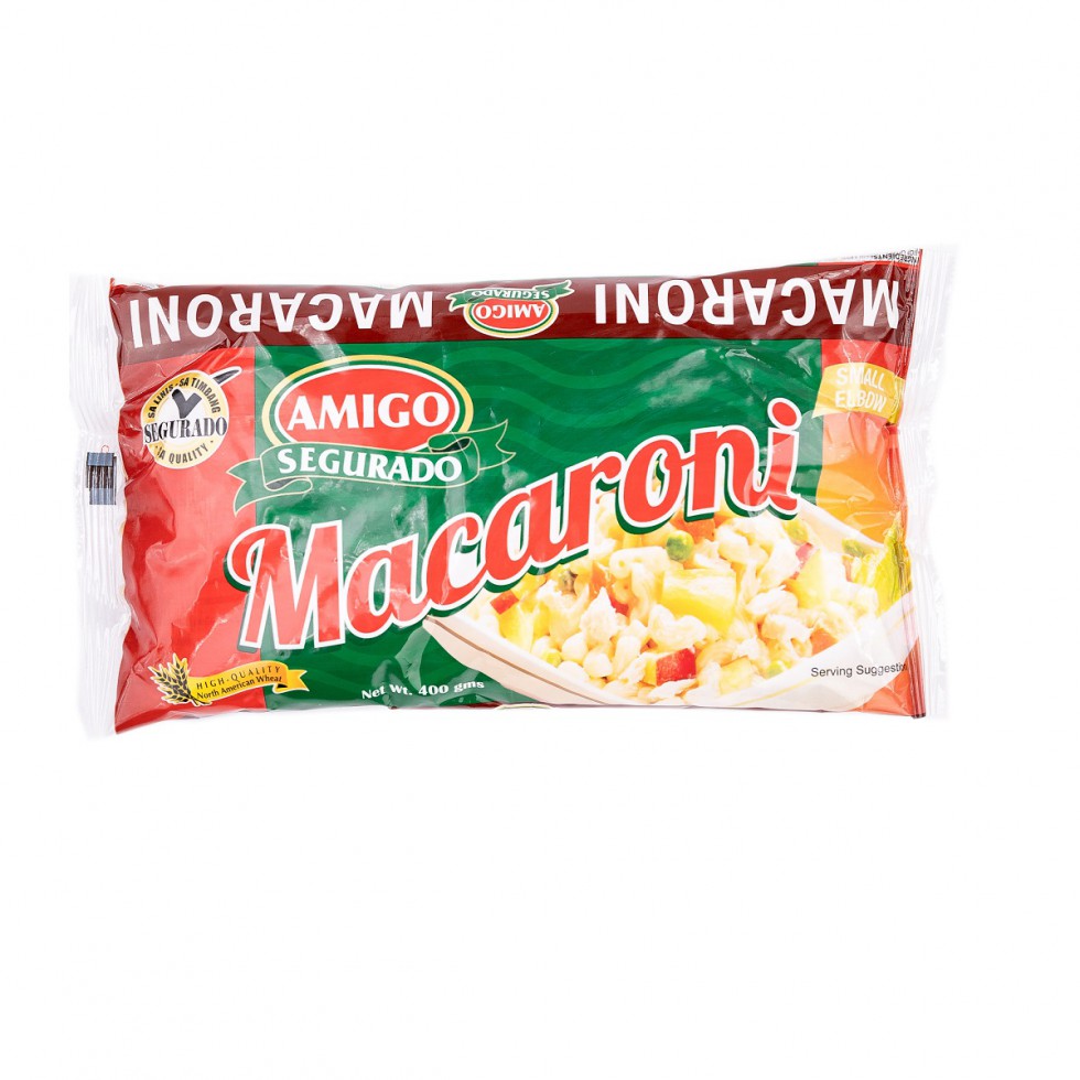 AMIGO SEGURADO MACARONI 400G OR  