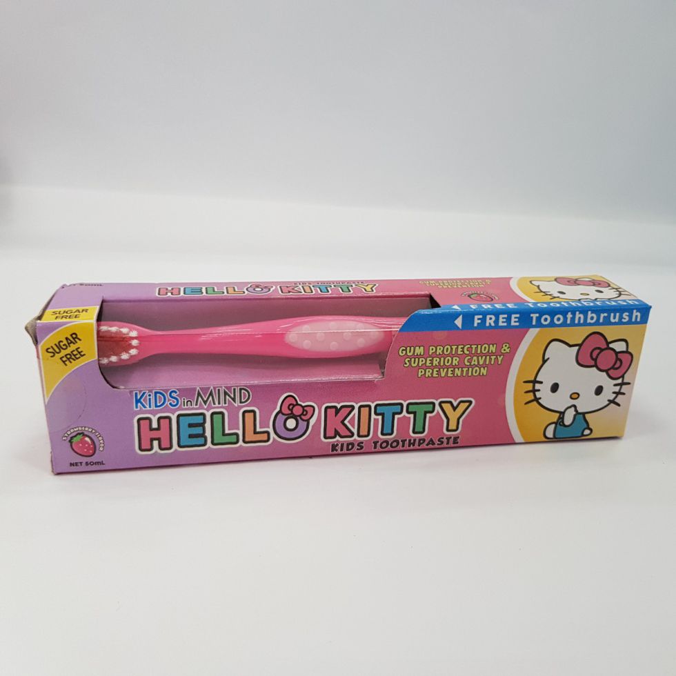 HELLO KITTY TOOTHBRUSH+TOOTHPASTE KIDS TOOTHPASTE 50ML