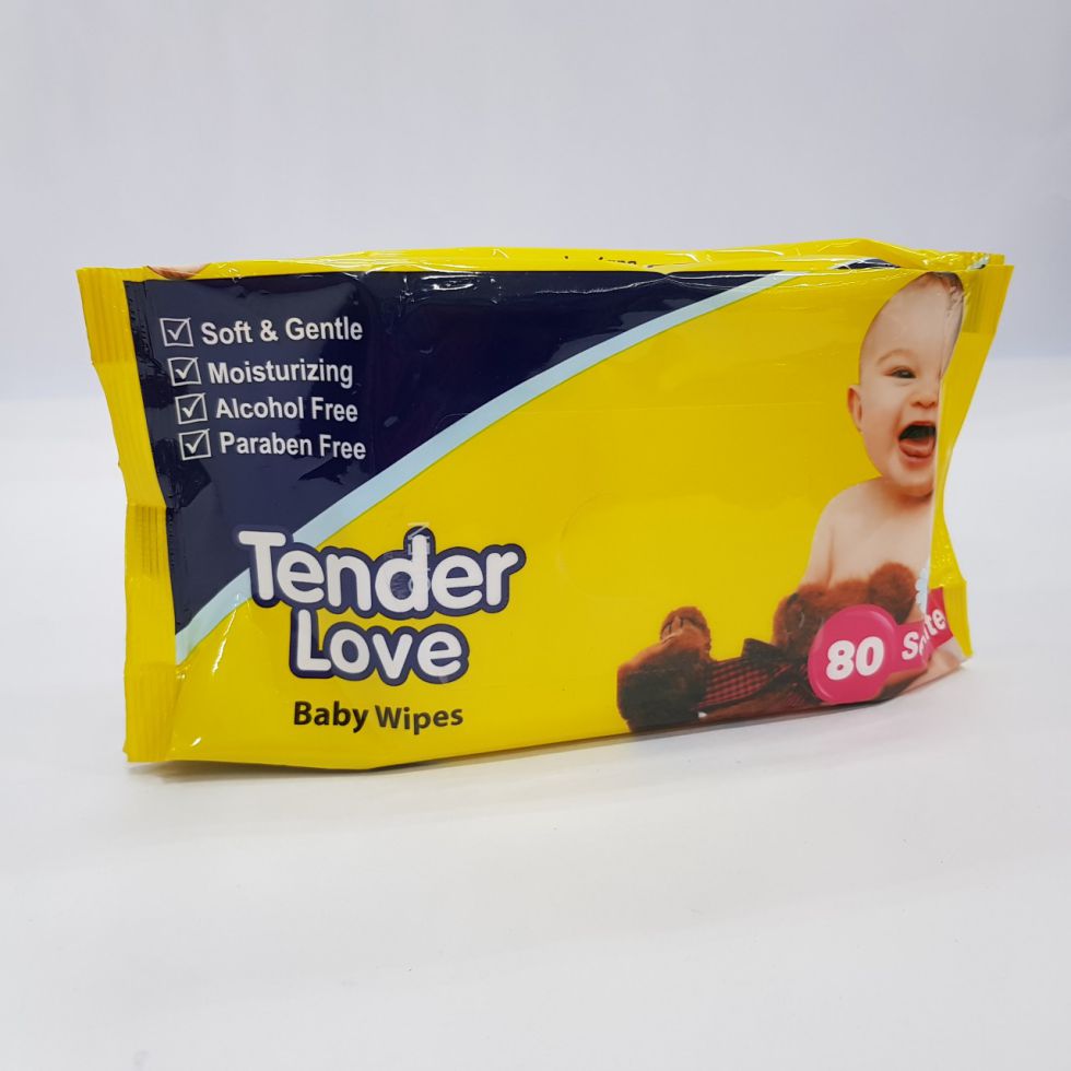 TENDER LOVE BABY WIPES 80S