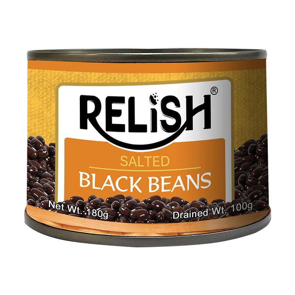 RELISH BLACK BEANS 180G