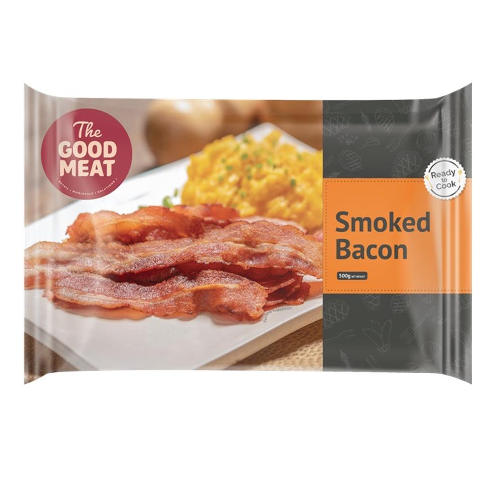 THE GOOD MEAT SMOKED BACON500G