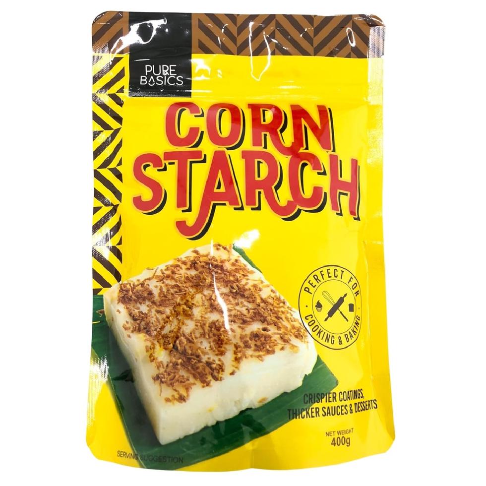 PURE BASICS CORNSTARCH 400G  