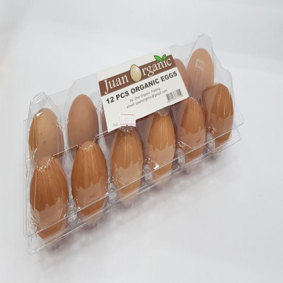 JUAN ORGANIC BROWN EGGS  12'S