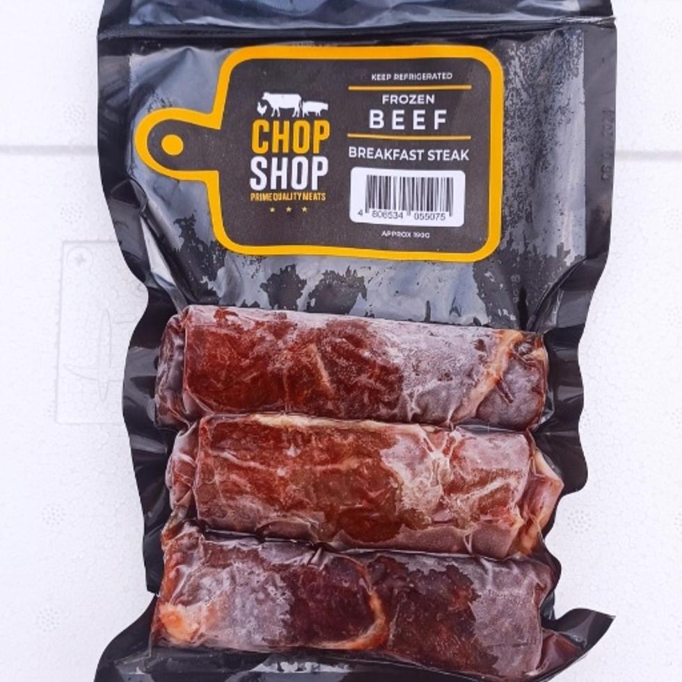 CHOP SHOP BREAKFAST STEAK APPROX  173G