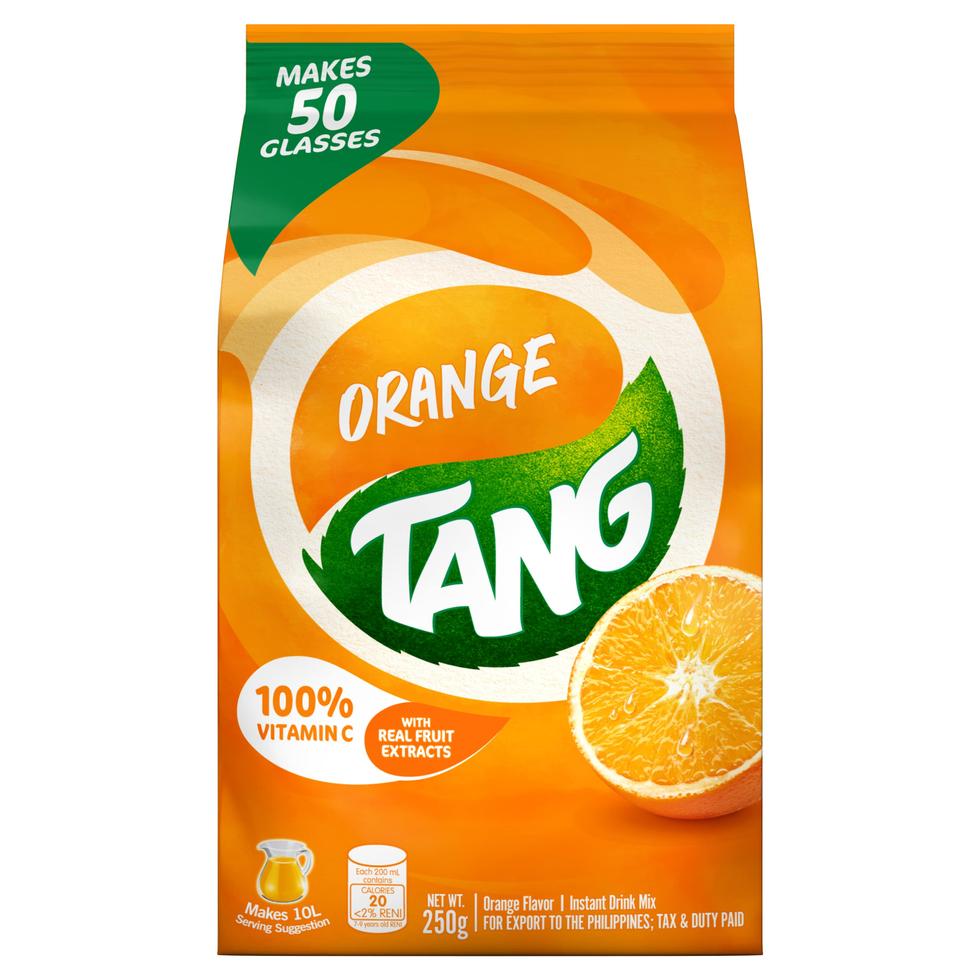 TANG POWDERED JUICE  ORANGE FLAVOR 250G