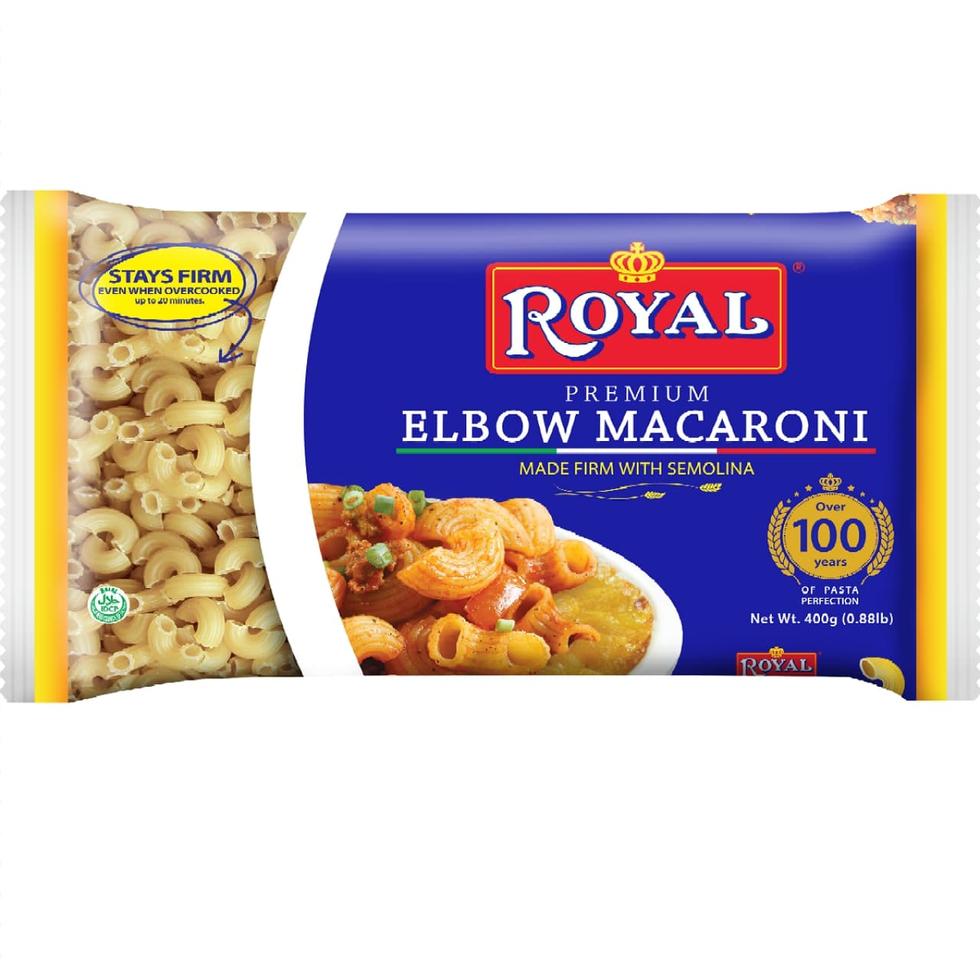 ROYAL ELBOW MACARONI 400G