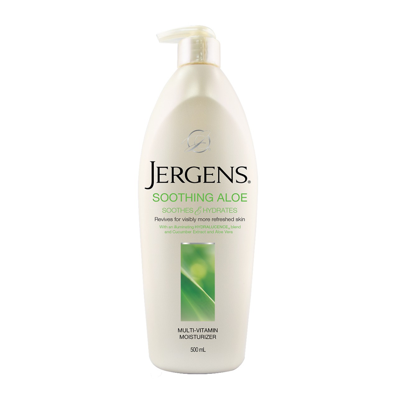 JERGENS MULTIVITAMIN MOISTURIZER LOTION (SOOTHES & HYDRATES) SOOTHING ALOE 500ML