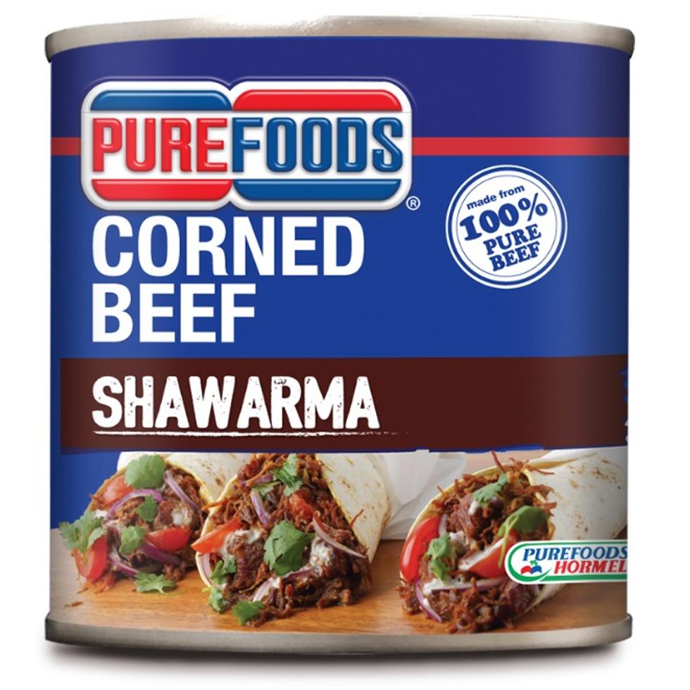 PUREFOODS CORNED BEEF SHAWARMA 210G