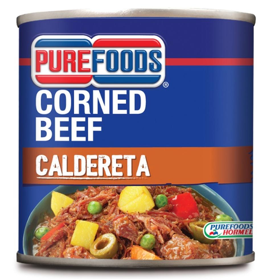 PUREFOODS CORNED BEEF CALDERETA 210G