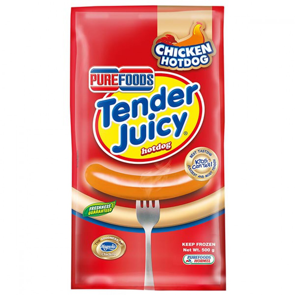 PF TENDER JUICY CHICKEN HOTDOG 1KG  