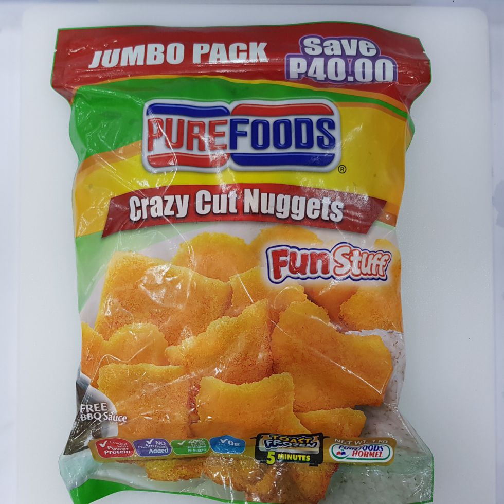 PUREFOODS CRZY CUT NUGGETS 1KG