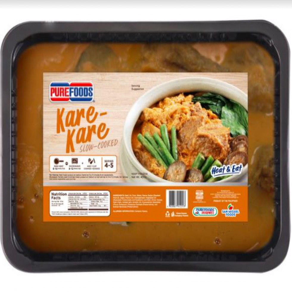 PUREFOODS HEAT AND EAT  KARE-KARE 450G