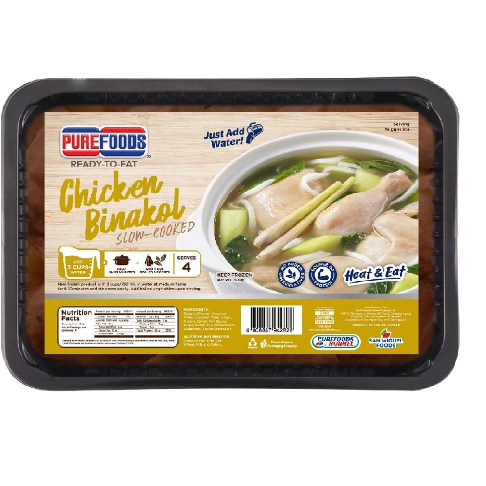 PUREFOODS HEAT AND EAT CHICKEN BINAKOL 500G