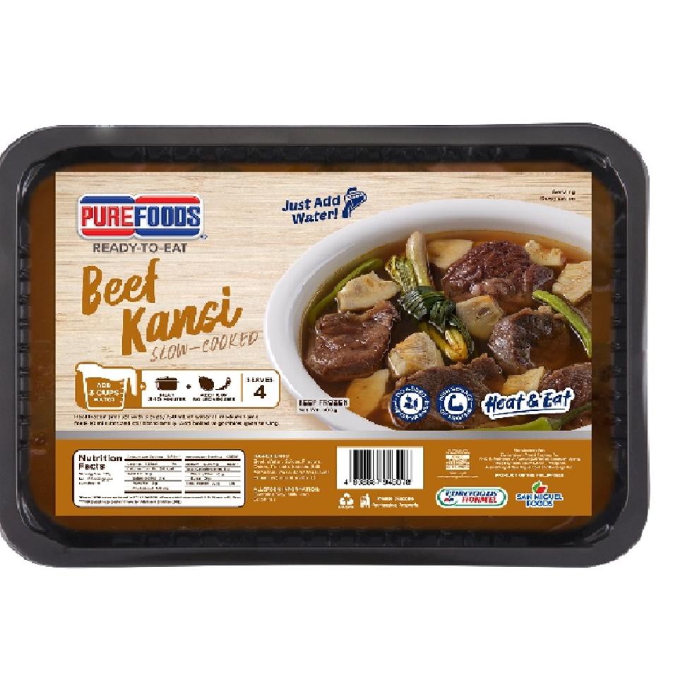 PUREFOODS HEAT AND EAT BEEF KANSI 500G