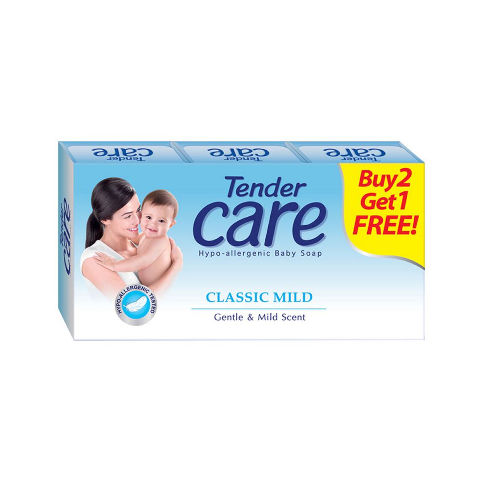 TENDER CARE SOAP  CLASSIC MILD 80G BUY 2 GET 1 FREE 