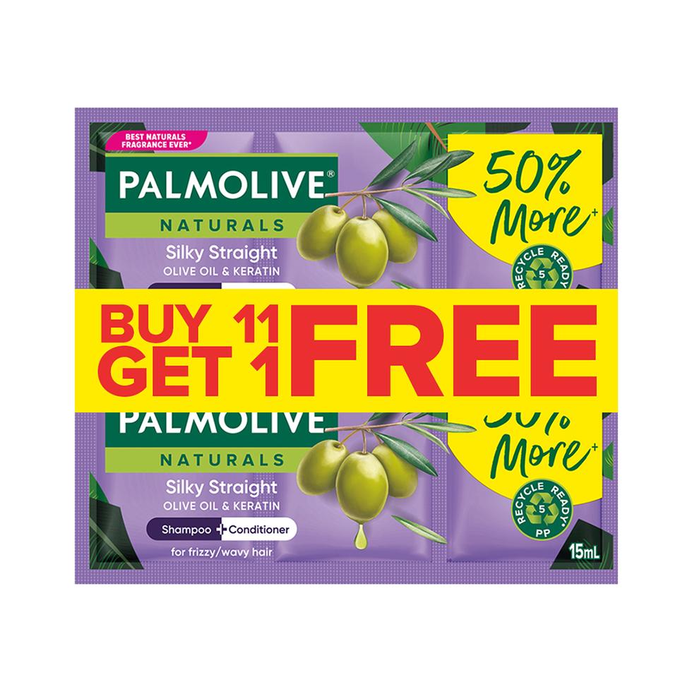 Palmolive shampoo silky outlet straight