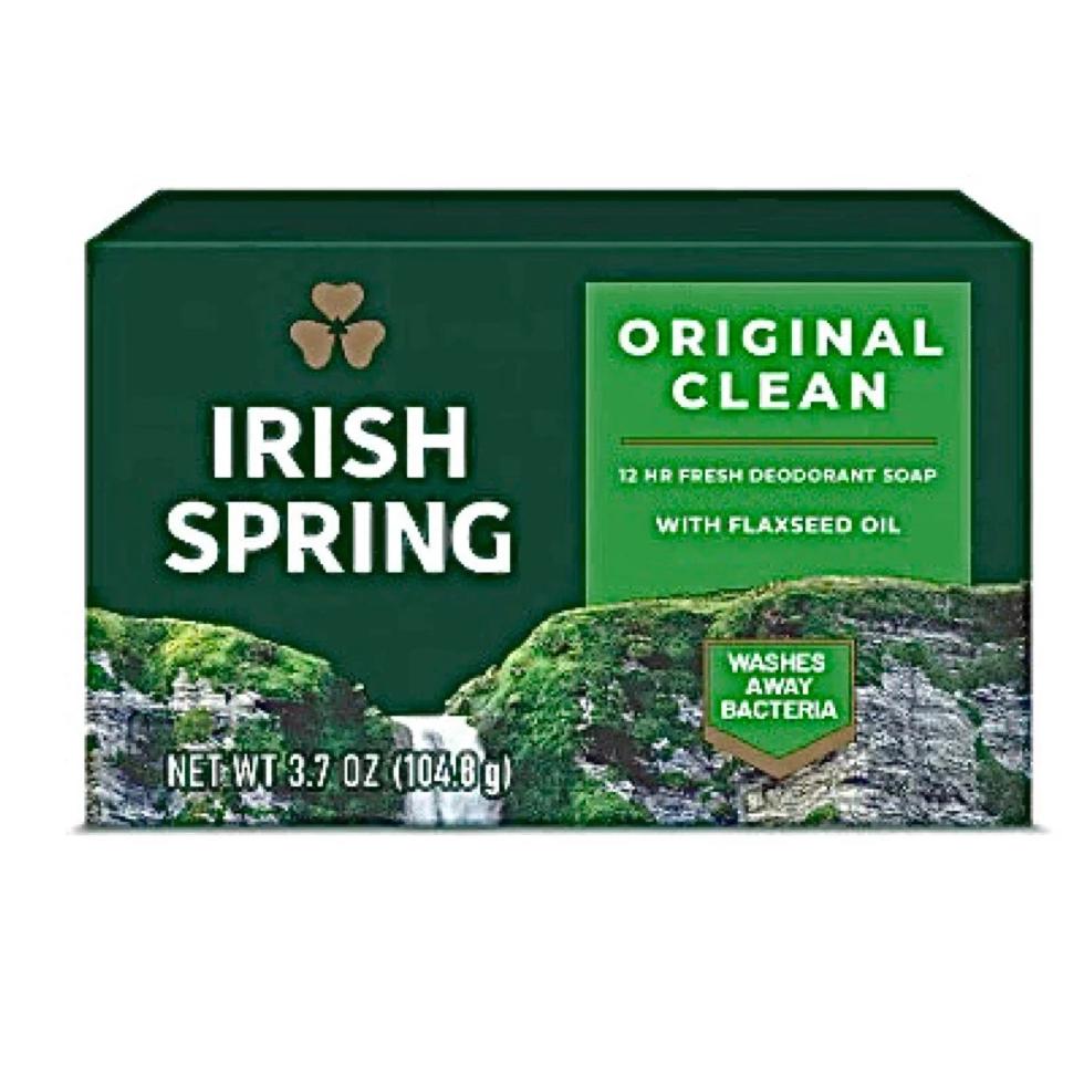IRISH SPRING DEODORANT SOAP ORIGINAL 3.7OZ
