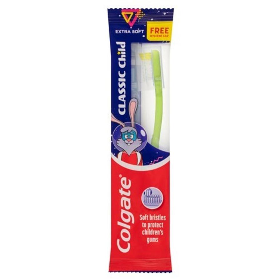 COLGATE TOOTHBRUSH CLASSIC CHILD FLOW WRAP (EXTRA SOFT) AGES 5+