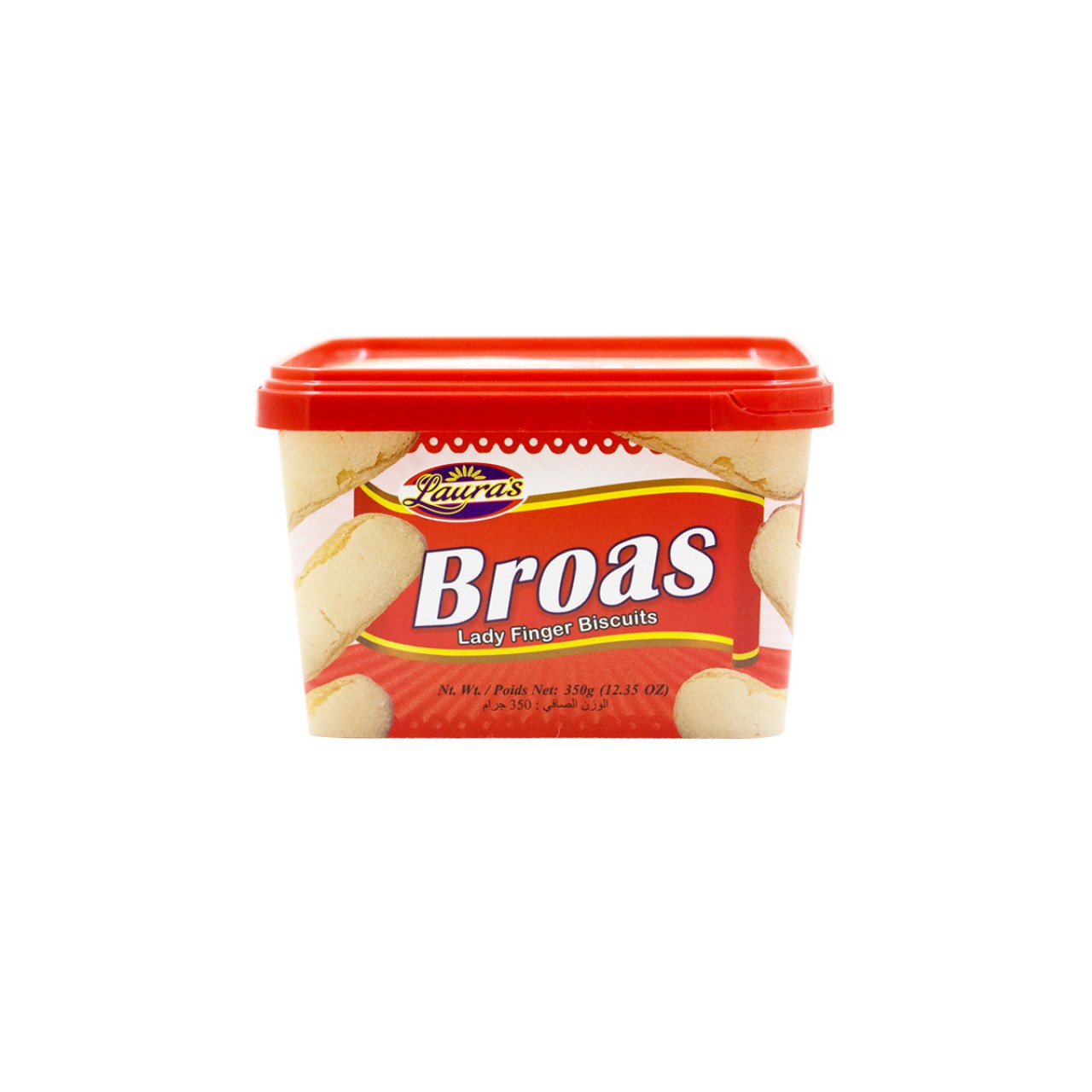 LAURAS BROAS TUBS 350G  