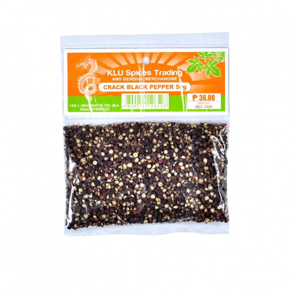 KLU CRACK BLACK PEPPER 50G  