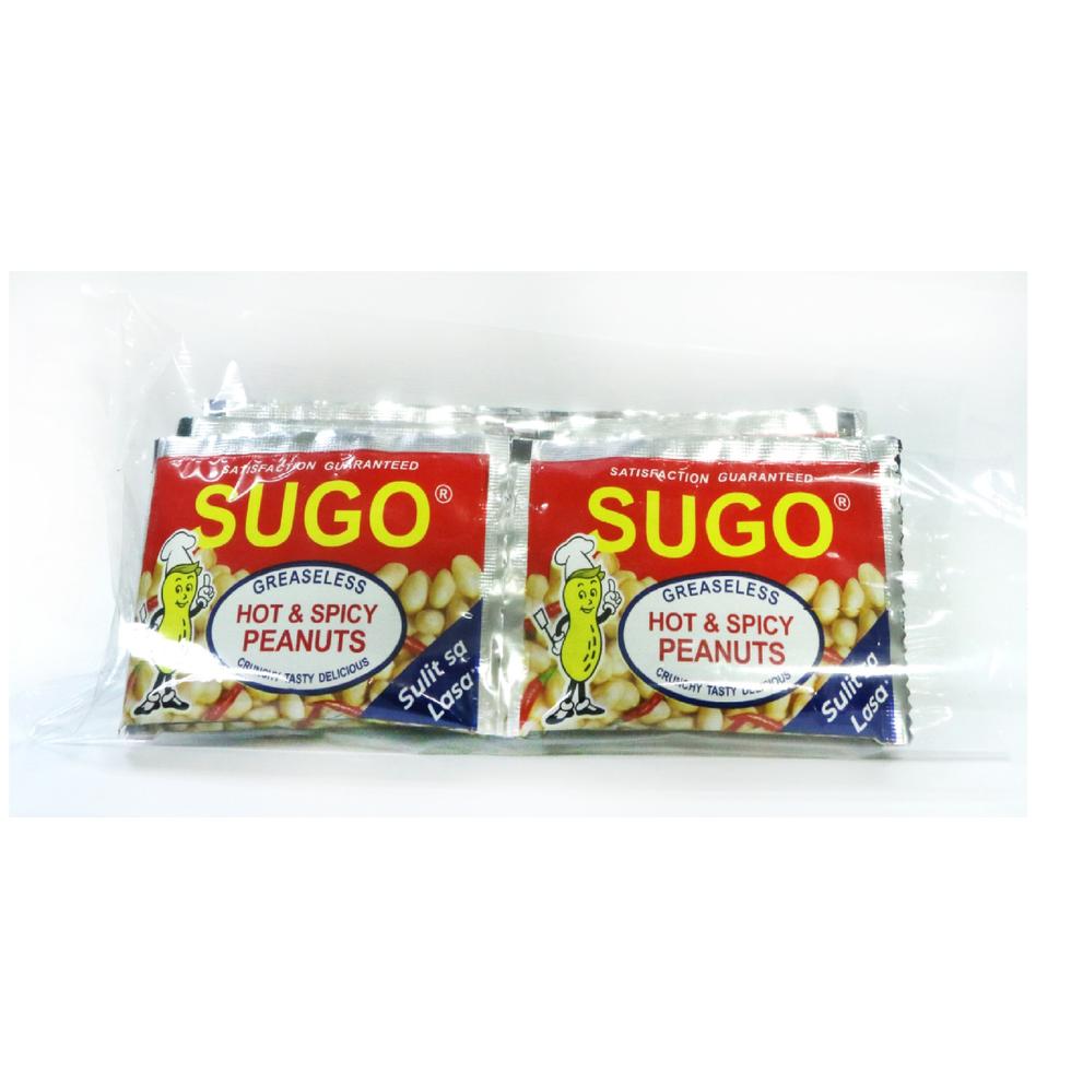 SUGO  PEANUTS  GREASELESS HOT & SPICY  10GX10S
