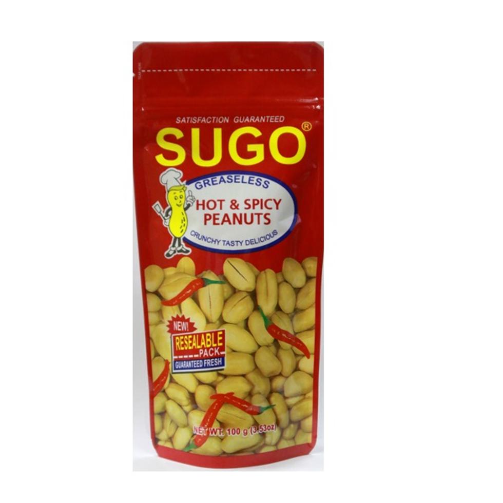 SUGO HOT & SPICY PEANUTS 100G