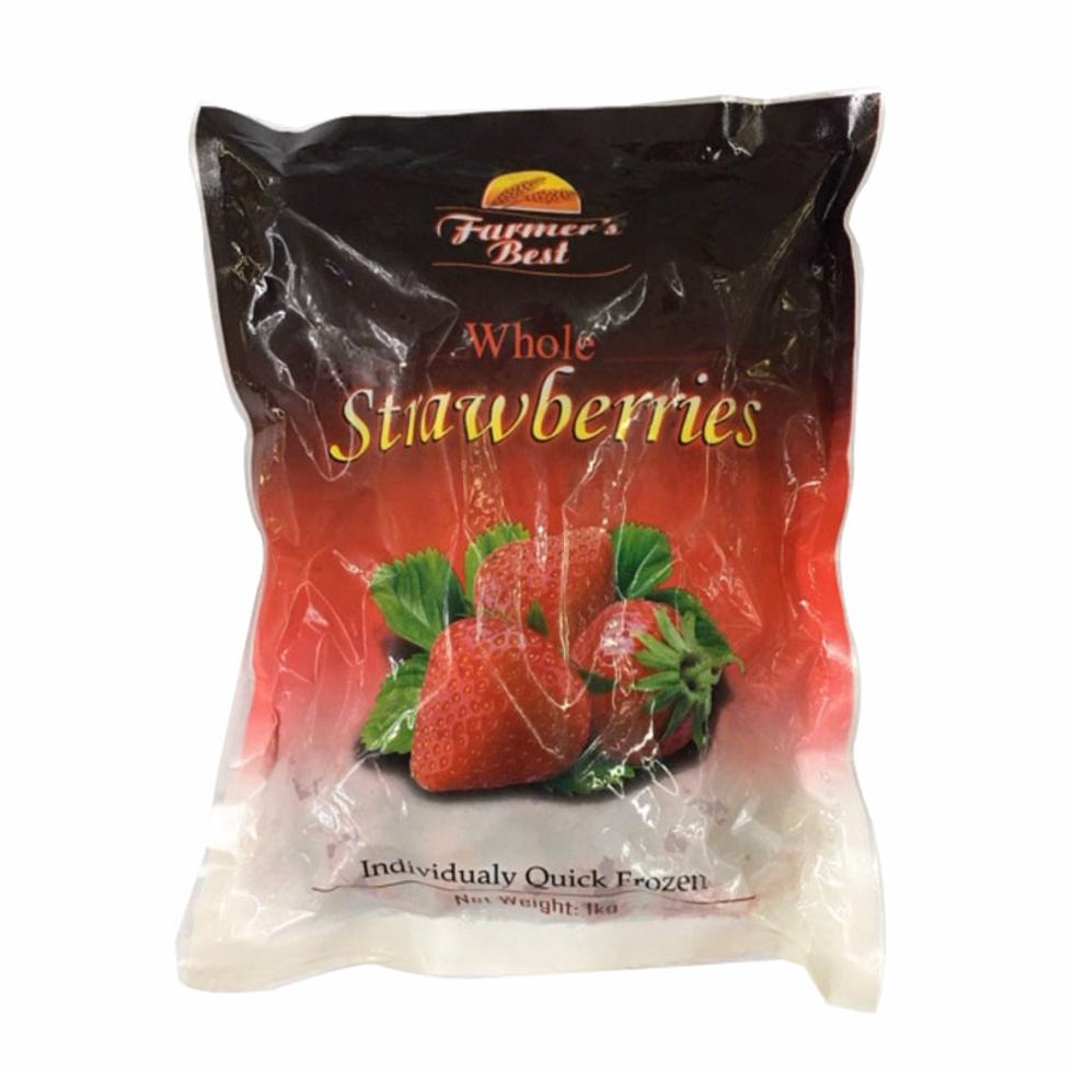 FARMER'S BEST WHOLE STRAWBERRY  1KG