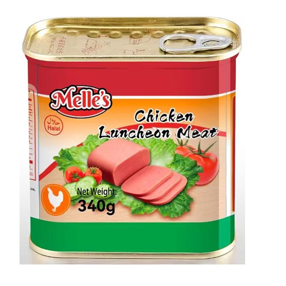 MELLE'S LUNCHEON MEAT CHICKEN 340G