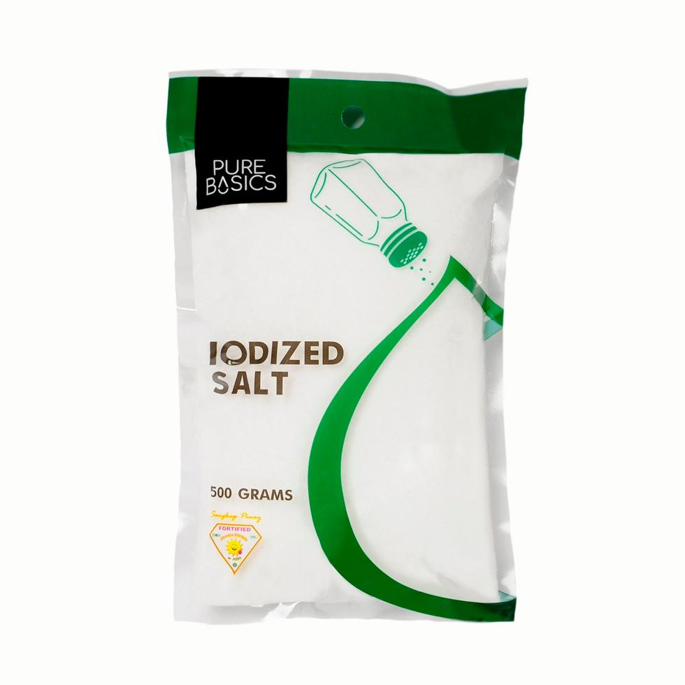 PURE BASICS IODIZED SALT  500G (OPTIONAL)  