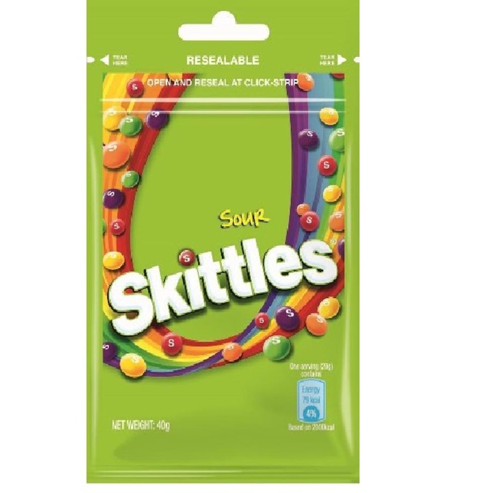 SKITTLES SOUR CANDY  40G