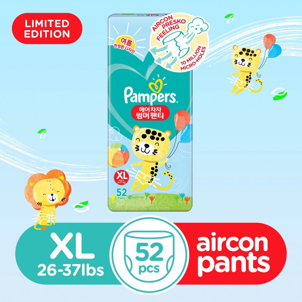 PAMPERS AIRCON PNTS XTRA L 52S