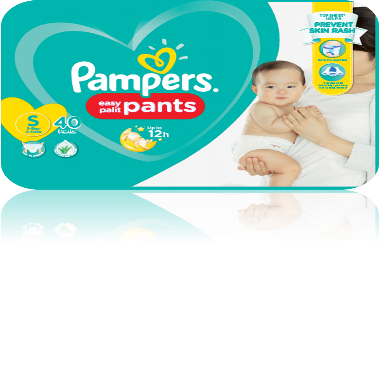 PAMPERS BBYDRY PNTSVALUE S 40S