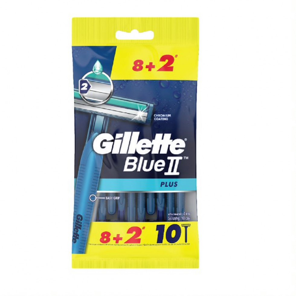 GILLETTE BLUE II PLS10S@20%OFF