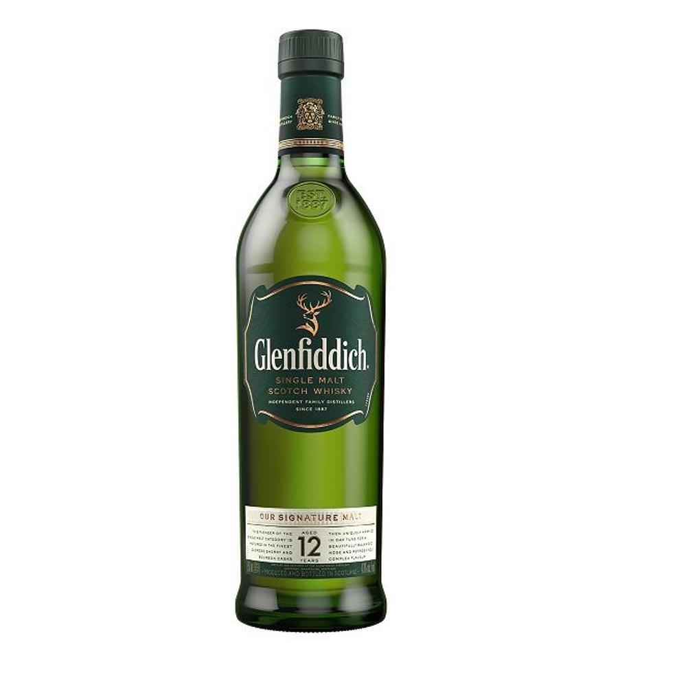GLENFIDDICH SINGLE MALT SCOTCH WHISKY 12 YEARS OLD  700ML