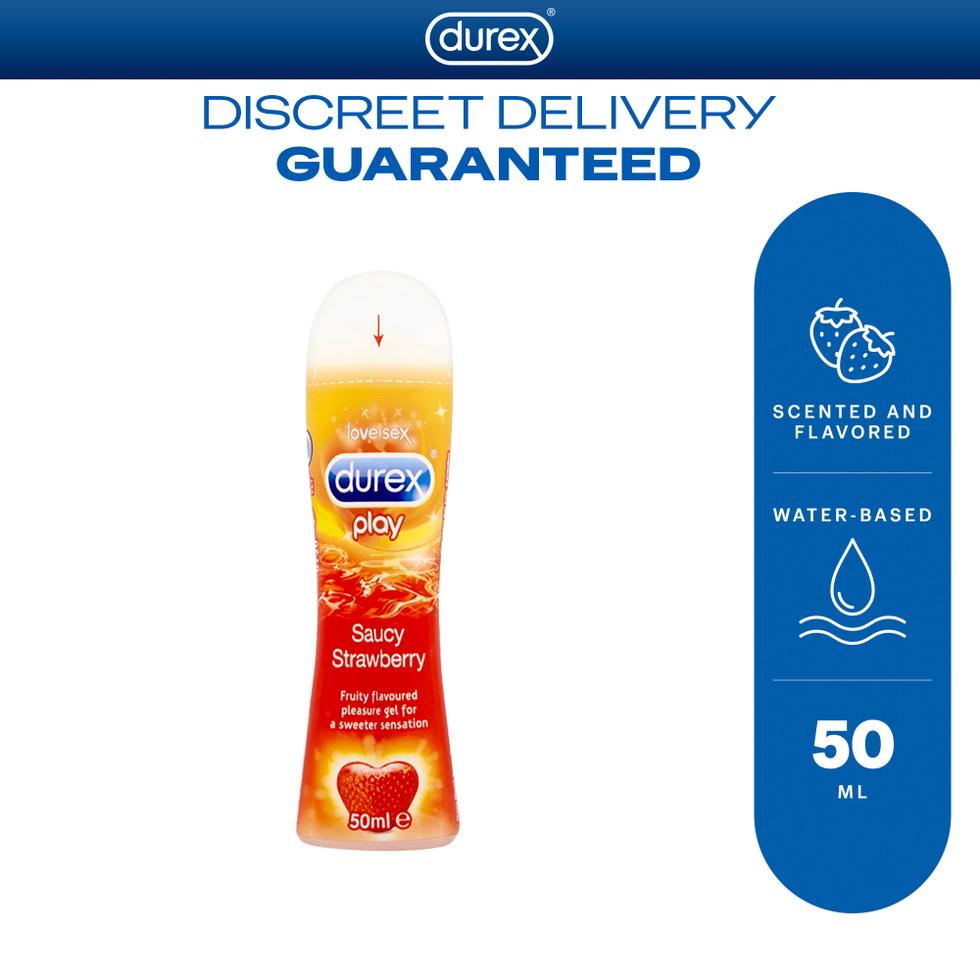 DUREX PLAY SAUCY STRAWBERRY LUBRICANT 50ML  