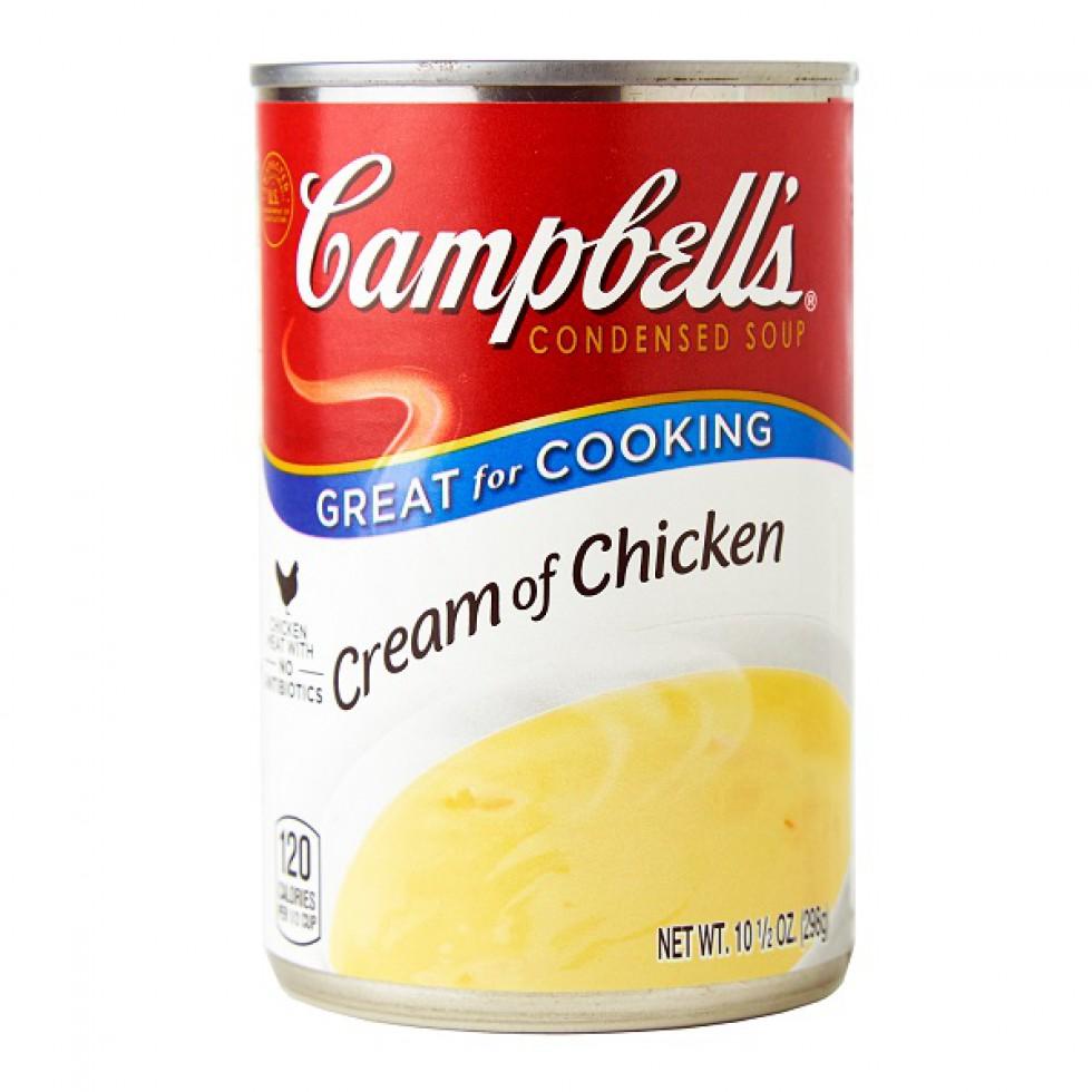 Campbells Condensed Soup Cream Of Chicken 298g