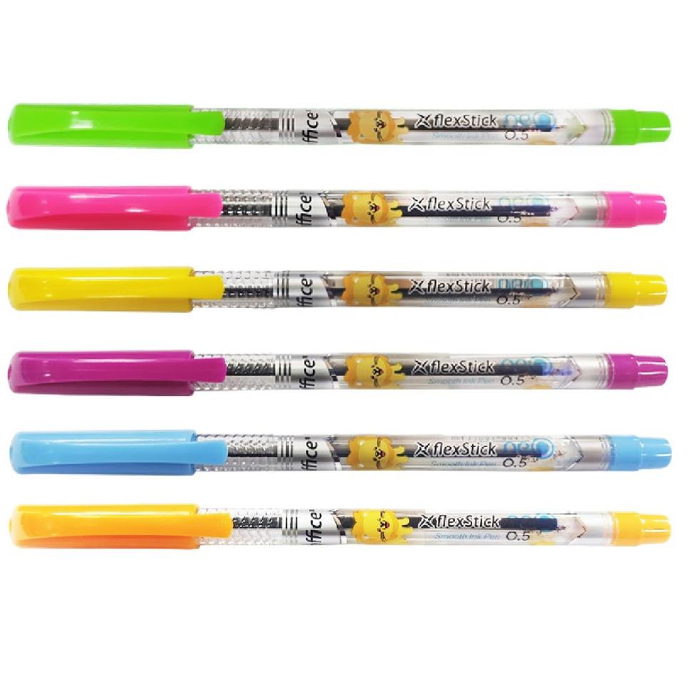  FLEX STICK NEO BALL PEN ASSORTED COLOR 