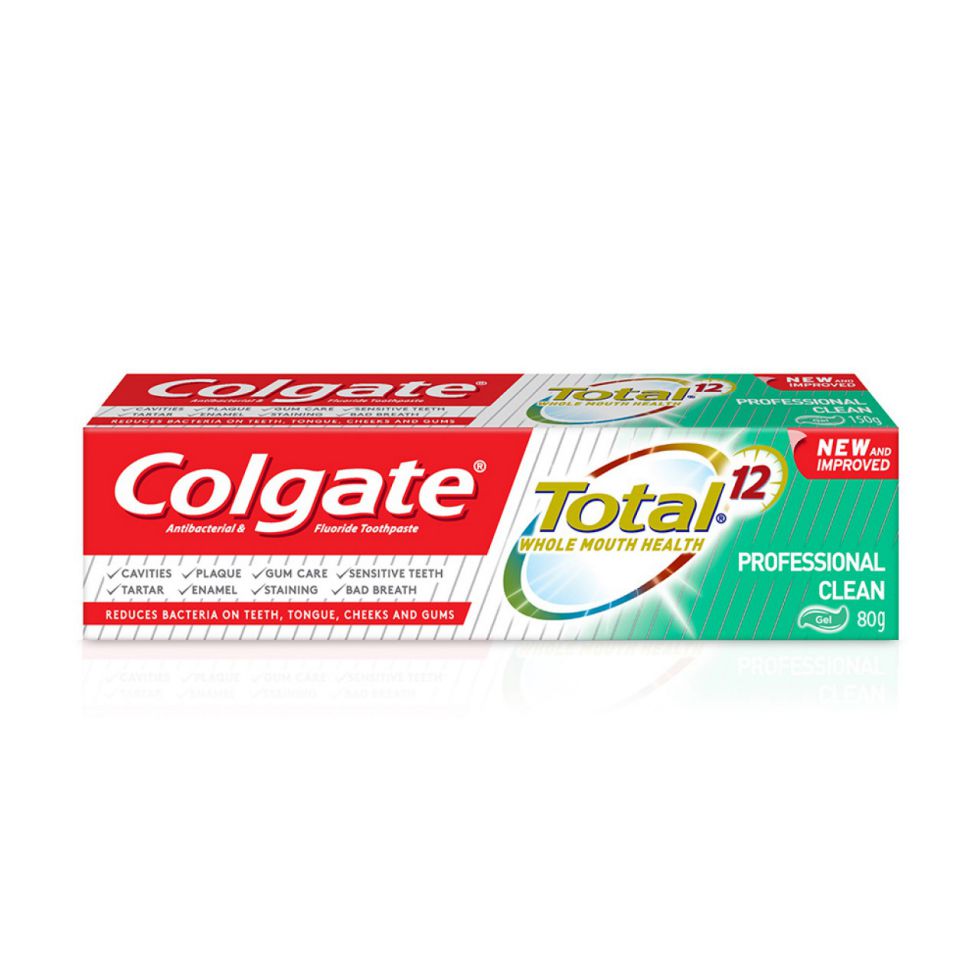 COLGATE TOOTHPASTE TOTAL 12 PROFESSIONAL CLEAN 80G