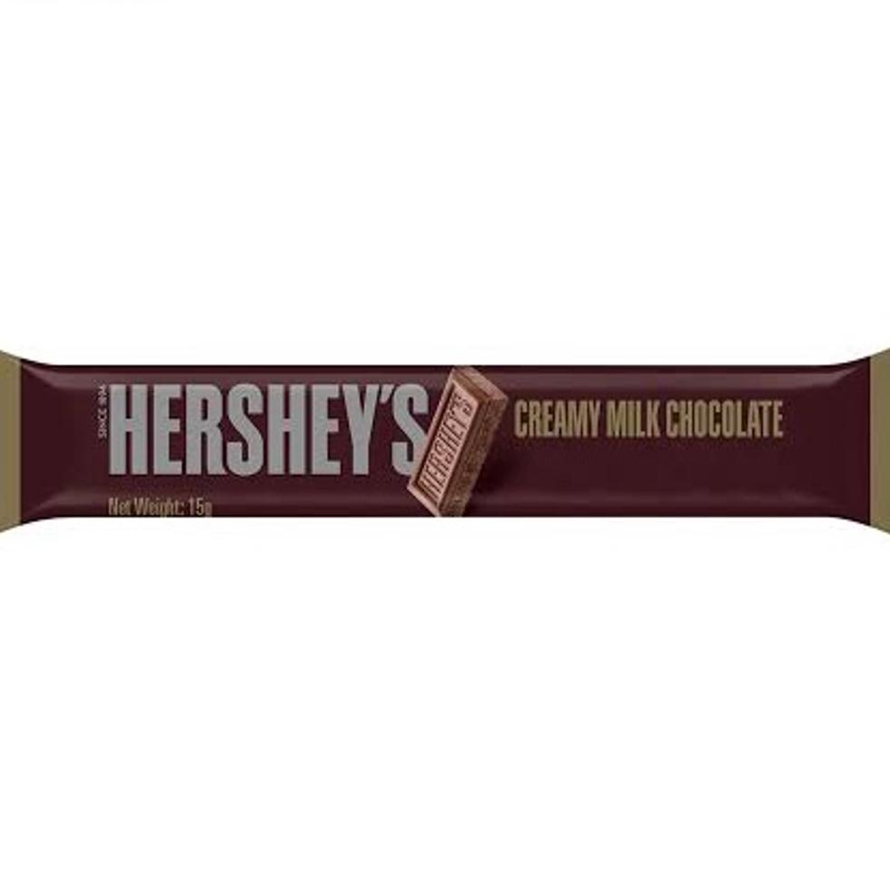 HERSHEYS CREAMY MILK CHOCOLATE BAR  15G