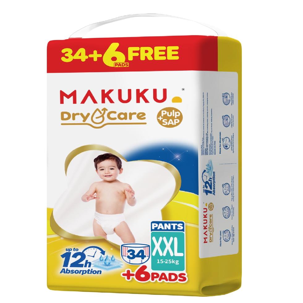 MAKUKU DRY CARE JUMBO PANTS  XXL 34+6