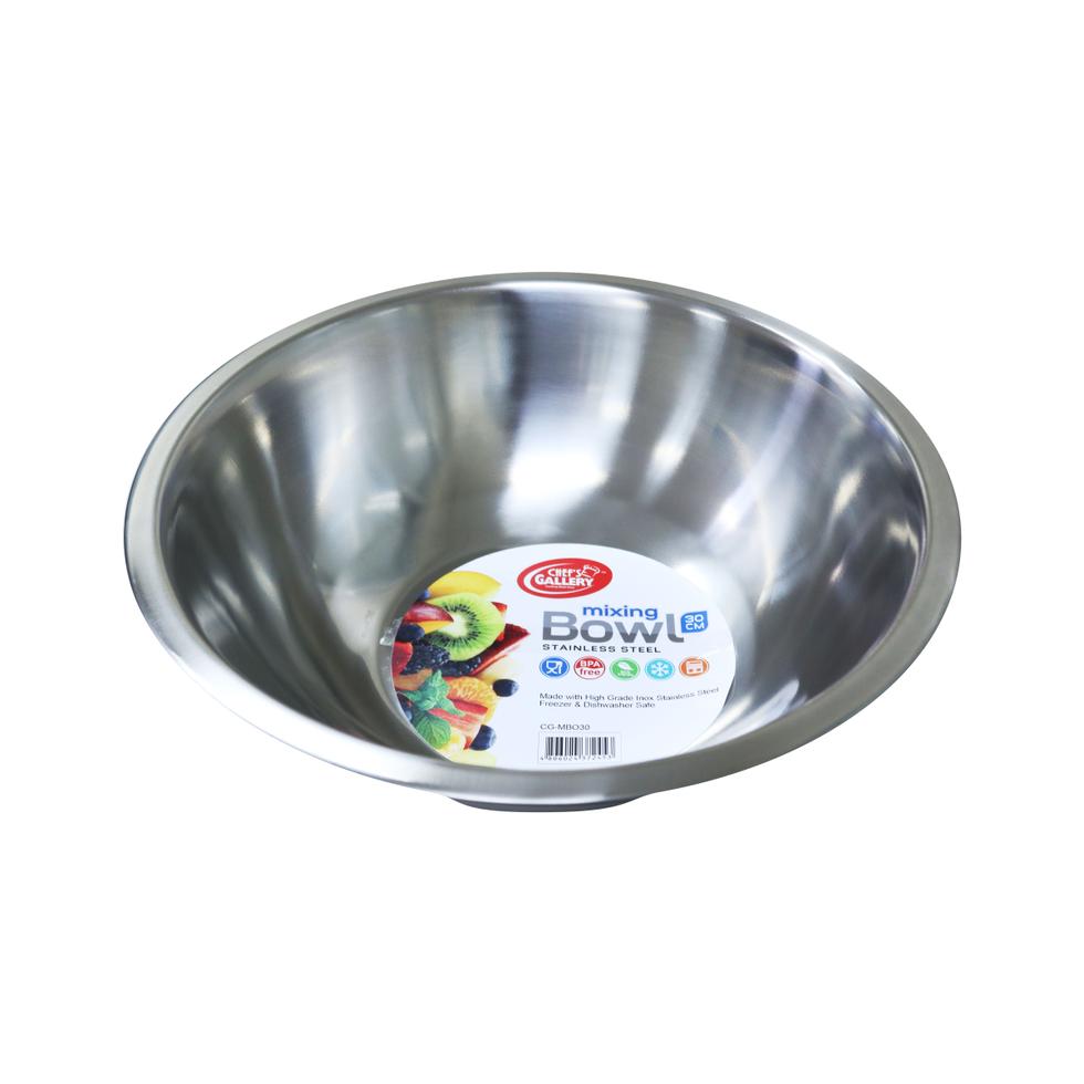CHEF'S GALLERY STAINLESS MIXING BOWL MB030  