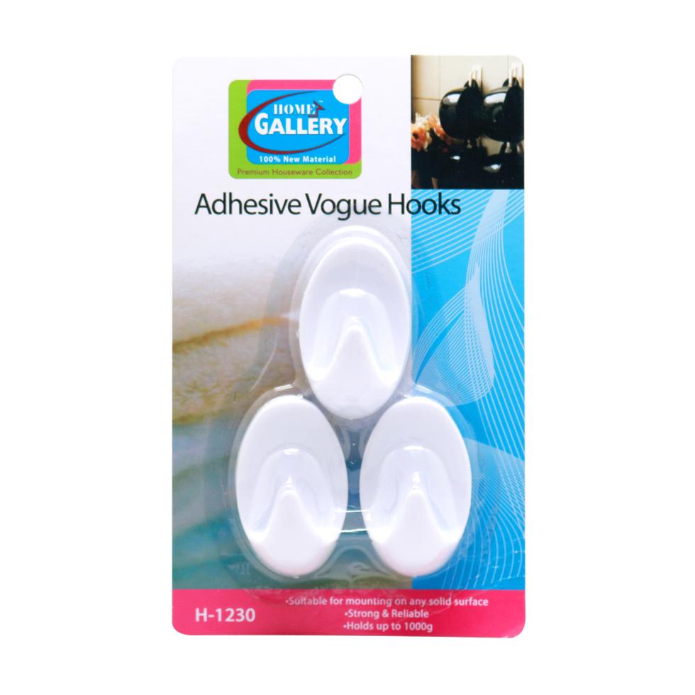 HOME GALLERY ADHESIVE VOGUE HOOKS H-1230 L  